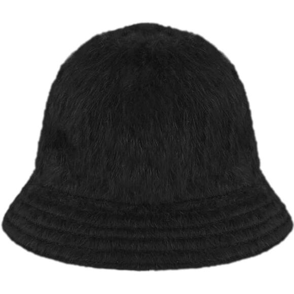 NWT Kangol Women\'s Furgora Casual Bucket Hat ,Black-Size L